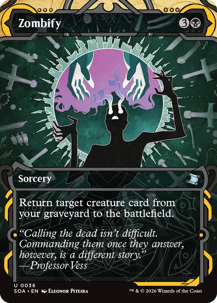 Zombify [Secrets of Strixhaven: Mystical Archive] | Boutique FDB TCG