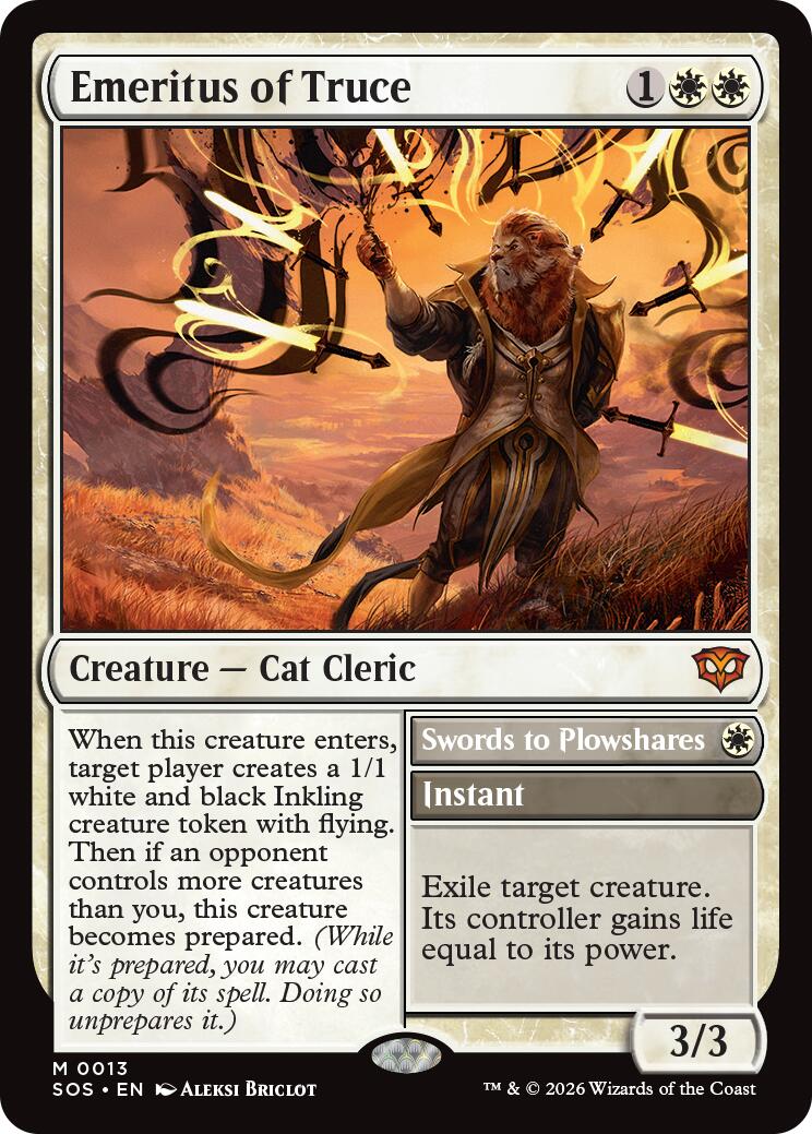 Emeritus of Truce [Secrets of Strixhaven] | Boutique FDB TCG
