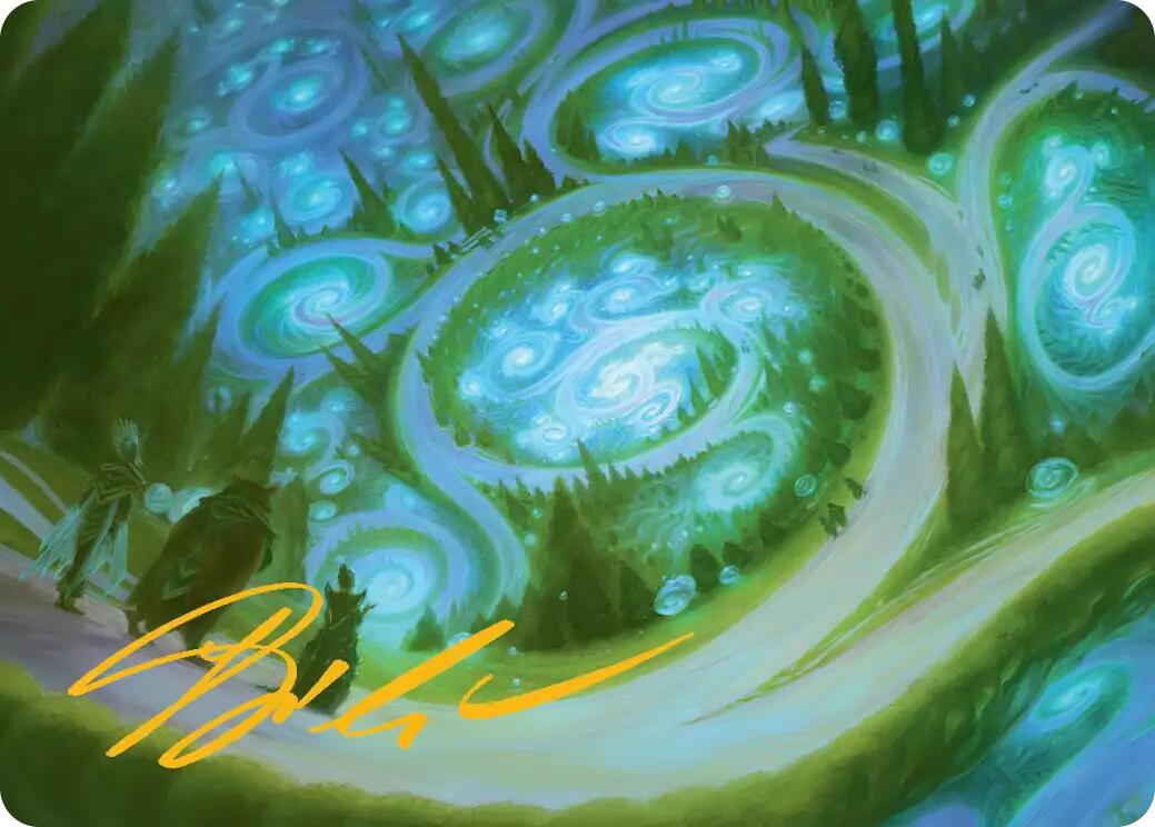 Mathemagics Art Card (Gold-Stamped Signature) [Secrets of Strixhaven Art Series] | Boutique FDB TCG