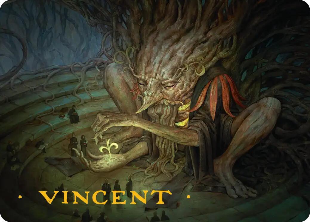 Old-Growth Educator Art Card (Gold-Stamped Signature) [Secrets of Strixhaven Art Series] | Boutique FDB TCG