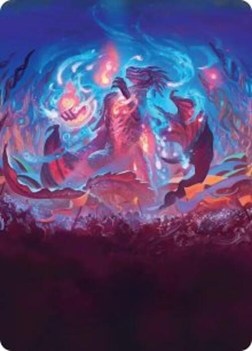 Prismari, the Inspiration Art Card [Secrets of Strixhaven Art Series] | Boutique FDB TCG