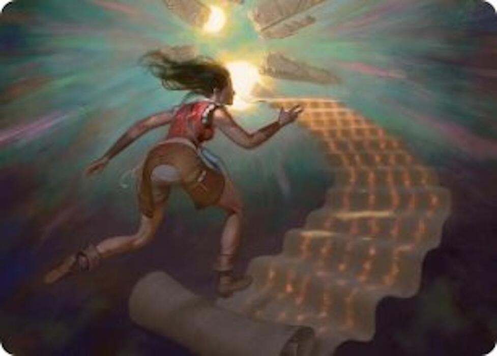 Pursue the Past Art Card [Secrets of Strixhaven Art Series] | Boutique FDB TCG