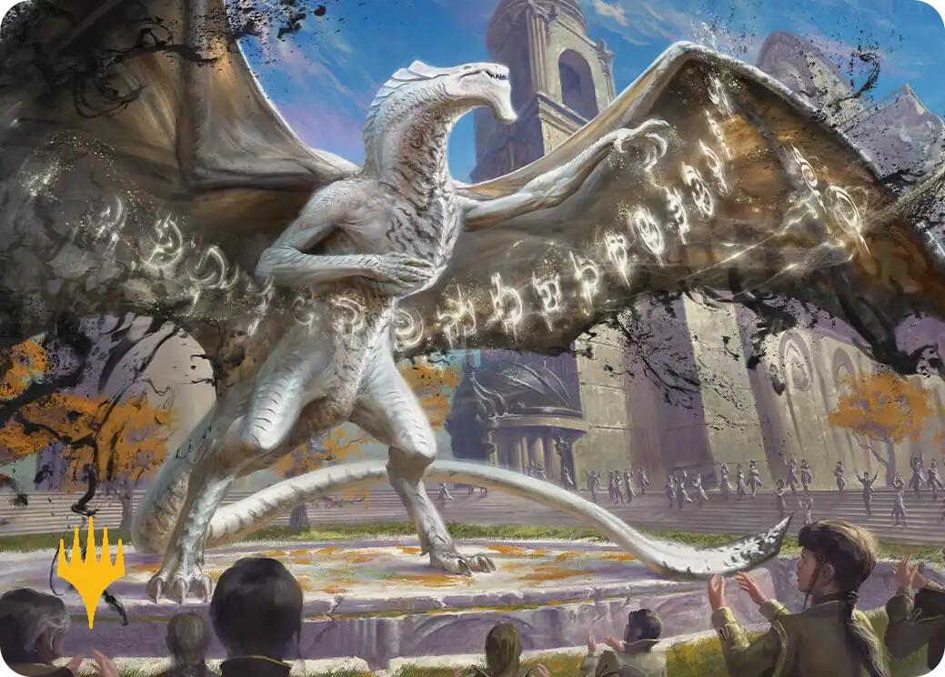 Silverquill, the Disputant Art Card (Gold-Stamped Planeswalker Symbol) [Secrets of Strixhaven Art Series] | Boutique FDB TCG