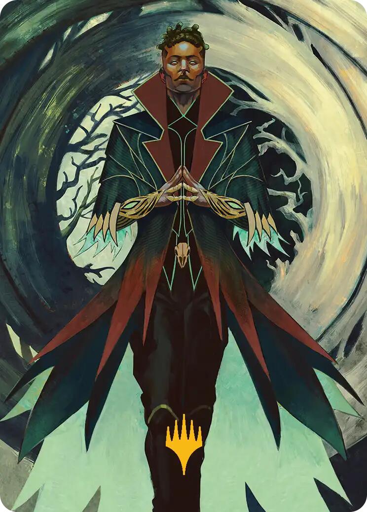Professor Dellian Fel Art Card (Gold-Stamped Planeswalker Symbol) [Secrets of Strixhaven Art Series] | Boutique FDB TCG