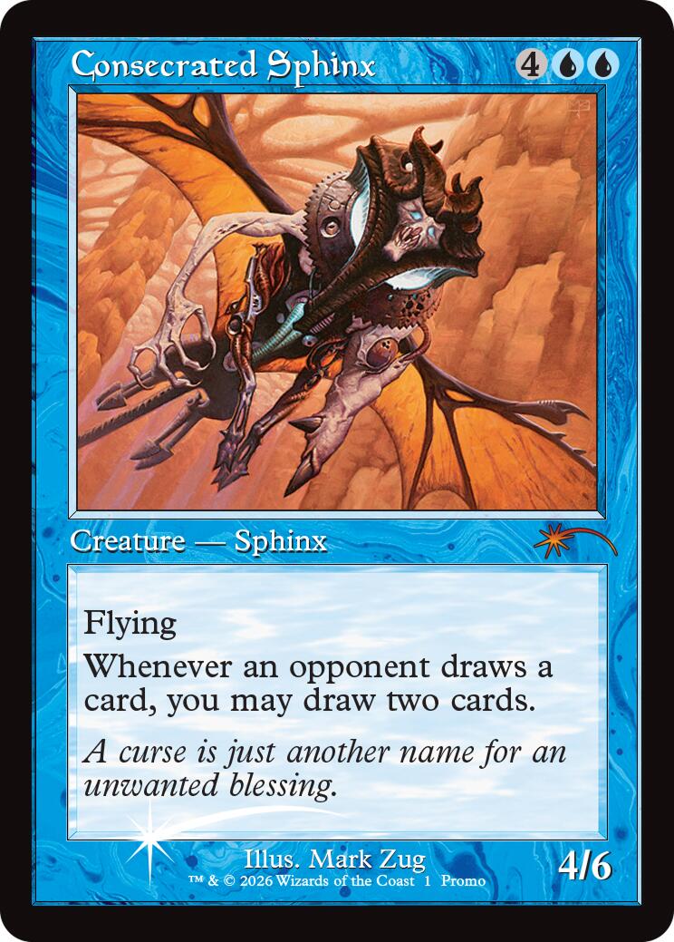 Consecrated Sphinx (Retro Frame) [MagicFest 2025] | Boutique FDB TCG