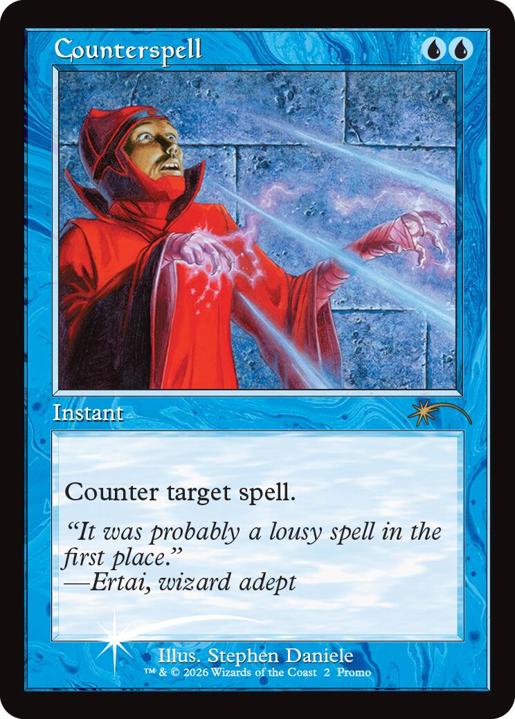 Counterspell (Retro Frame) [MagicFest 2025] | Boutique FDB TCG