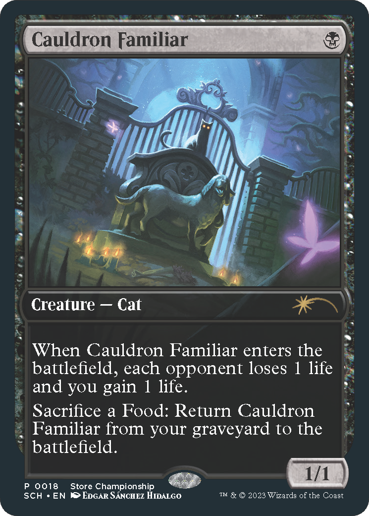 Cauldron Familiar [Store Championships 2023] | Boutique FDB TCG