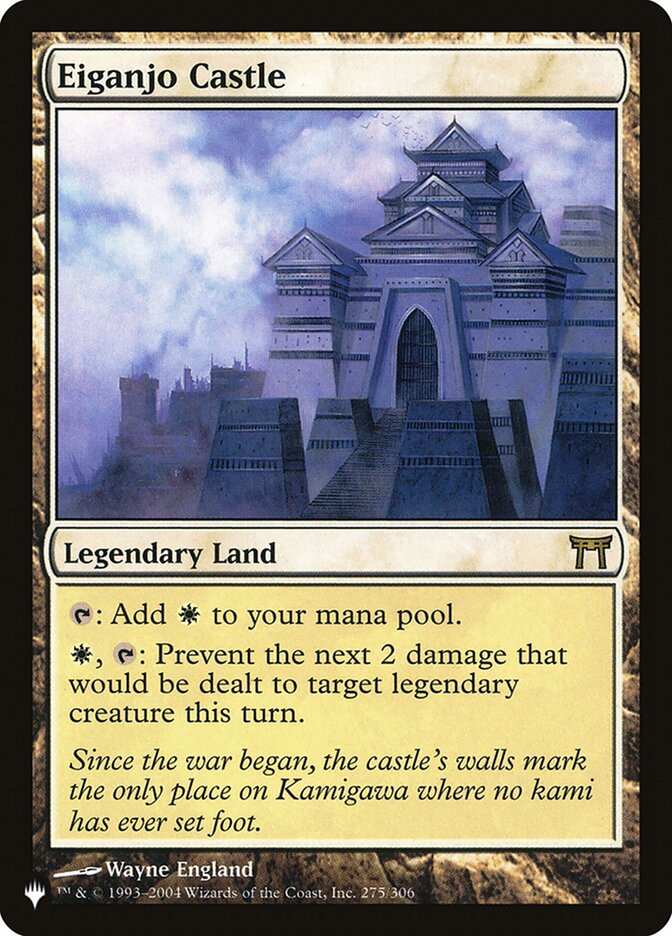 Eiganjo Castle [The List] | Boutique FDB TCG
