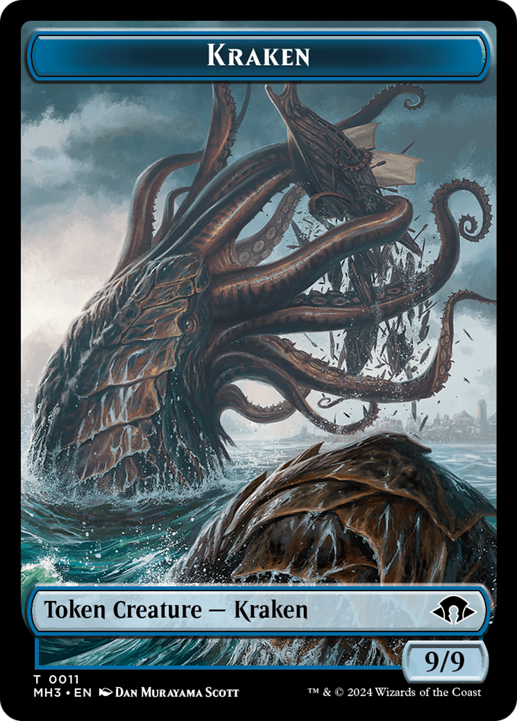 Kraken Token [Modern Horizons 3 Tokens] | Boutique FDB TCG
