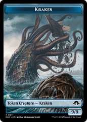 Kraken // Energy Reserve Double-Sided Token [Modern Horizons 3 Tokens] | Boutique FDB TCG