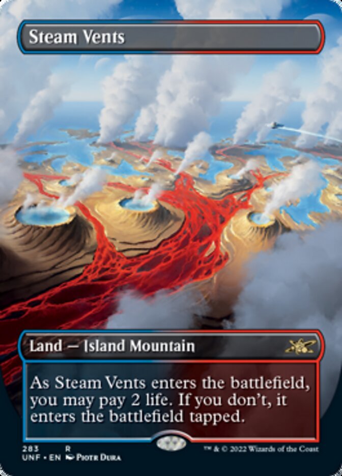 Steam Vents (Borderless) [Unfinity] | Boutique FDB TCG