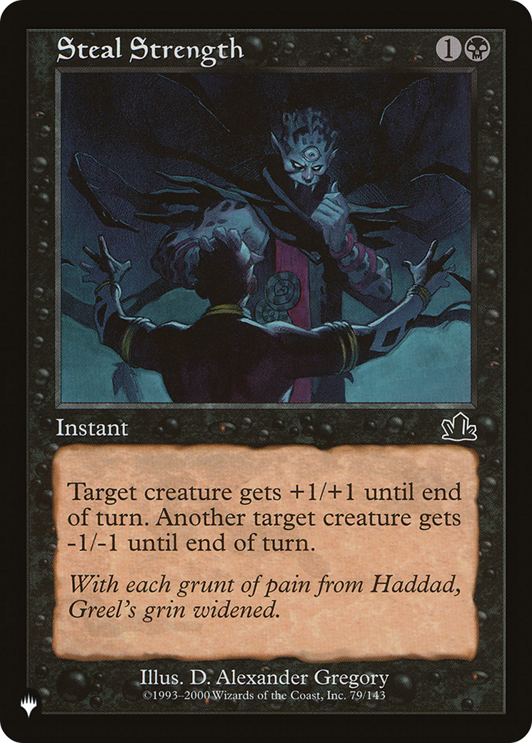 Steal Strength [The List] | Boutique FDB TCG