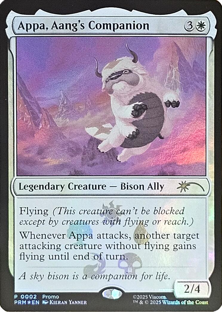 Appa, Aang's Companion [Media Promos] | Boutique FDB TCG