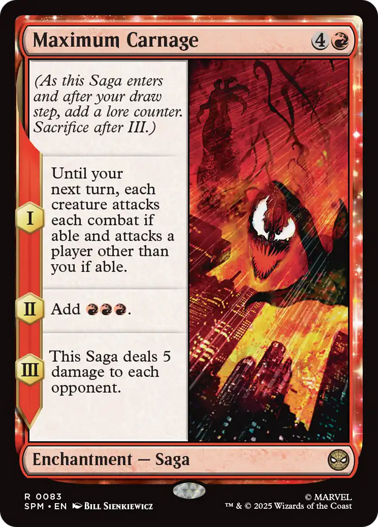 Maximum Carnage [Marvel's Spider-Man] | Boutique FDB TCG