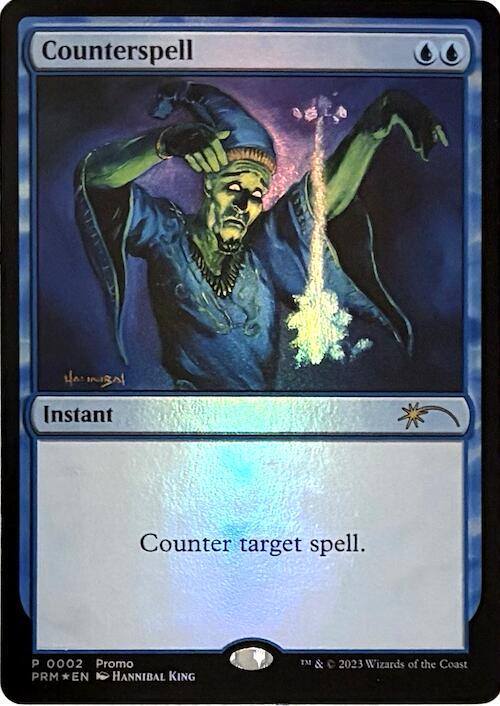 Counterspell (Graphic Novel Insert) (2) [Media Promos] | Boutique FDB TCG
