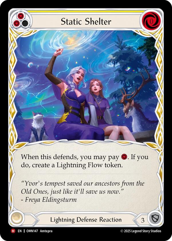 Static Shelter [OMN147] (Omens of the Third Age) | Boutique FDB TCG