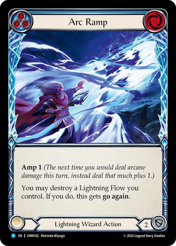 Arc Ramp (Blue) [OMN102] (Omens of the Third Age) | Boutique FDB TCG