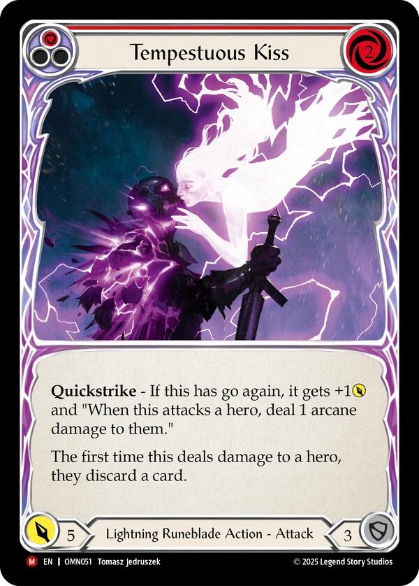 Tempestuous Kiss [OMN051] (Omens of the Third Age) | Boutique FDB TCG