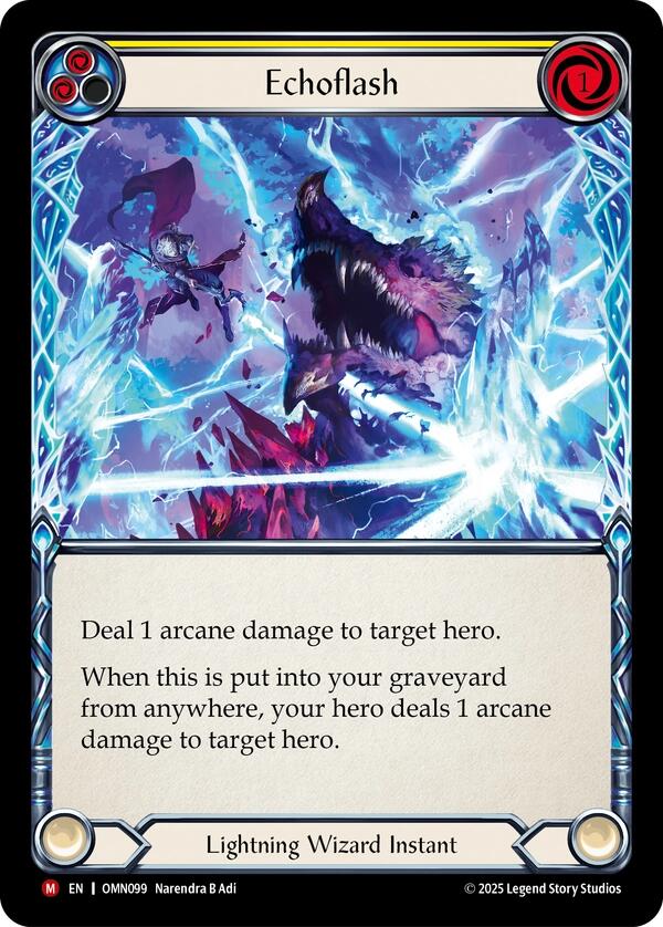 Echoflash [OMN099] (Omens of the Third Age) | Boutique FDB TCG