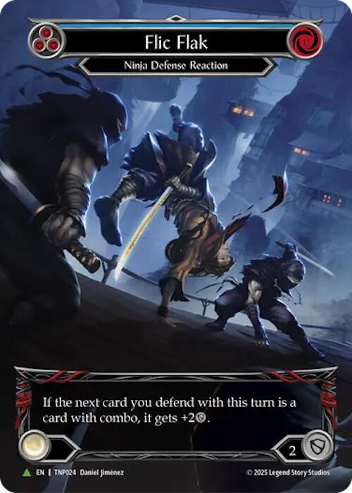 Flic Flak (Blue) (Marvel) [TNP024] (Promo)  Rainbow Foil | Boutique FDB TCG