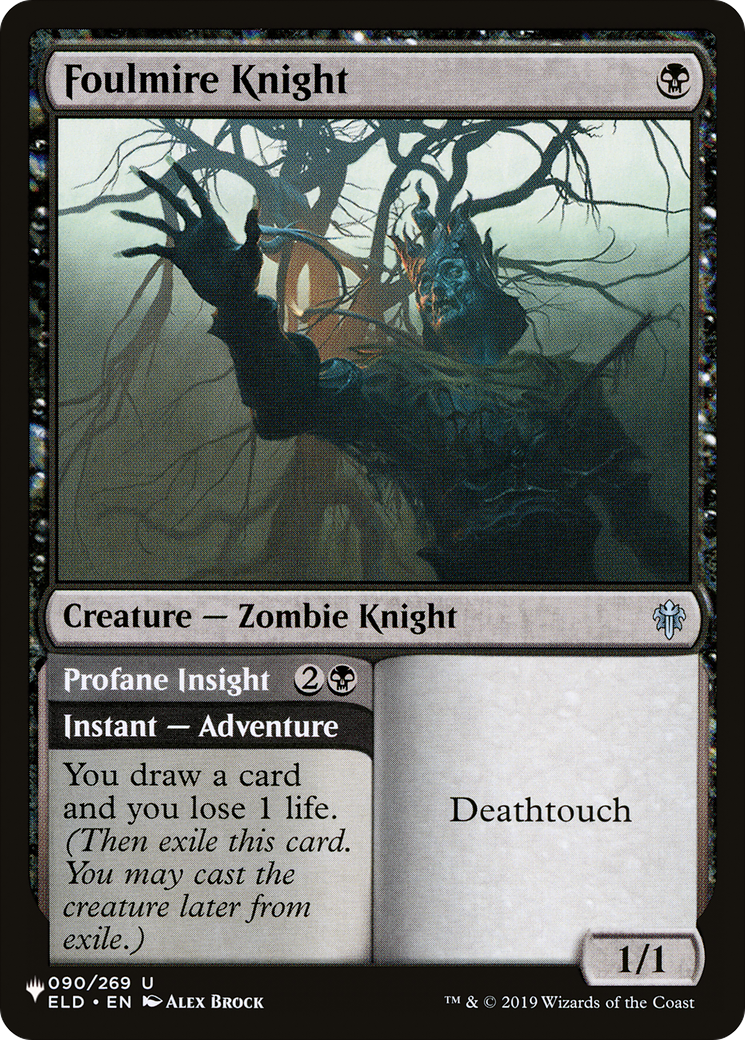 Foulmire Knight [The List] | Boutique FDB TCG