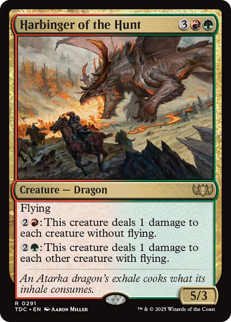 Harbinger of the Hunt [Tarkir: Dragonstorm Commander] | Boutique FDB TCG