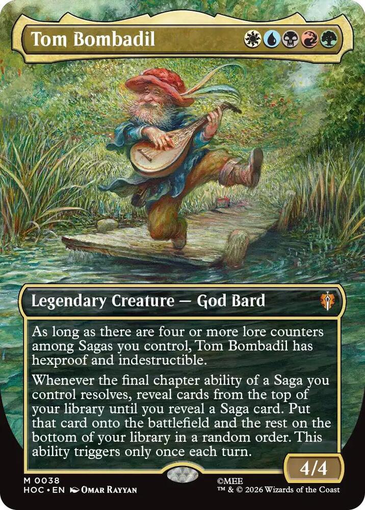 Tom Bombadil (Borderless) (38) [The Hobbit: Eternal-Legal] | Boutique FDB TCG