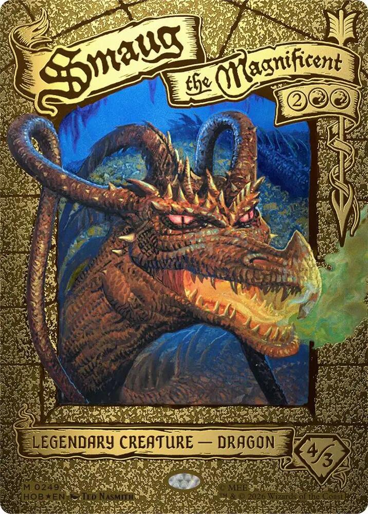 Smaug the Magnificent (Borderless) (249) [The Hobbit] | Boutique FDB TCG