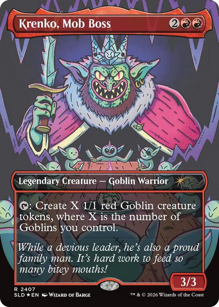 Krenko, Mob Boss (2407) [Secret Lair Drop] | Boutique FDB TCG