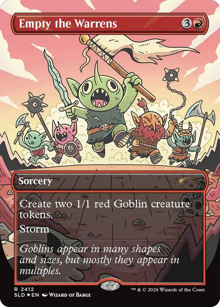 Empty the Warrens (2412) [Secret Lair Drop] | Boutique FDB TCG