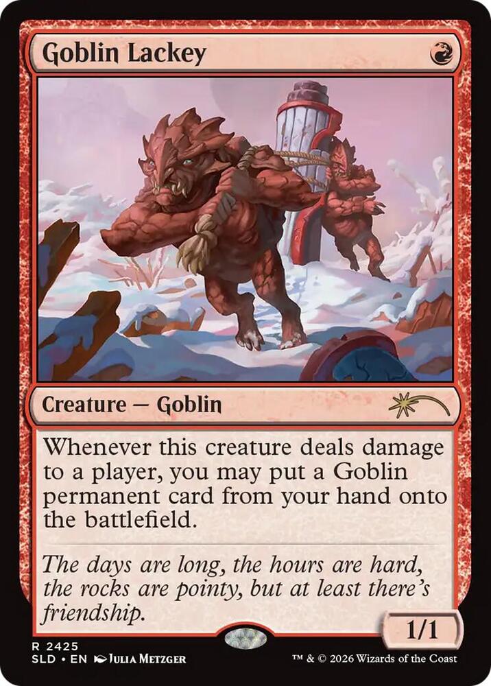 Goblin Lackey (2425) [Secret Lair Drop] | Boutique FDB TCG