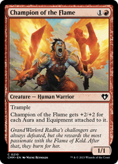 Champion of the Flame [Commander Masters] | Boutique FDB TCG