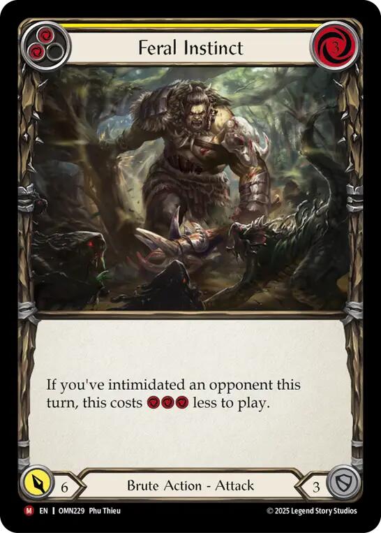 Feral Instinct [OMN229] (Omens of the Third Age) | Boutique FDB TCG