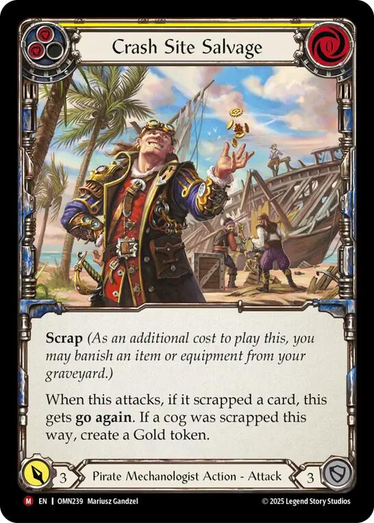 Crash Site Salvage [OMN239] (Omens of the Third Age) | Boutique FDB TCG