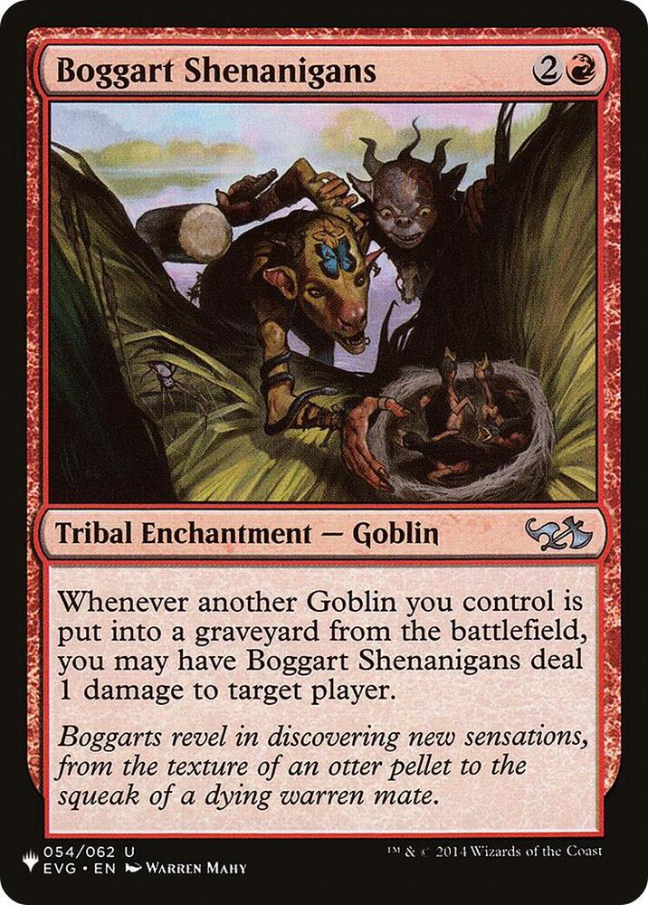 Boggart Shenanigans (54) [The List] | Boutique FDB TCG