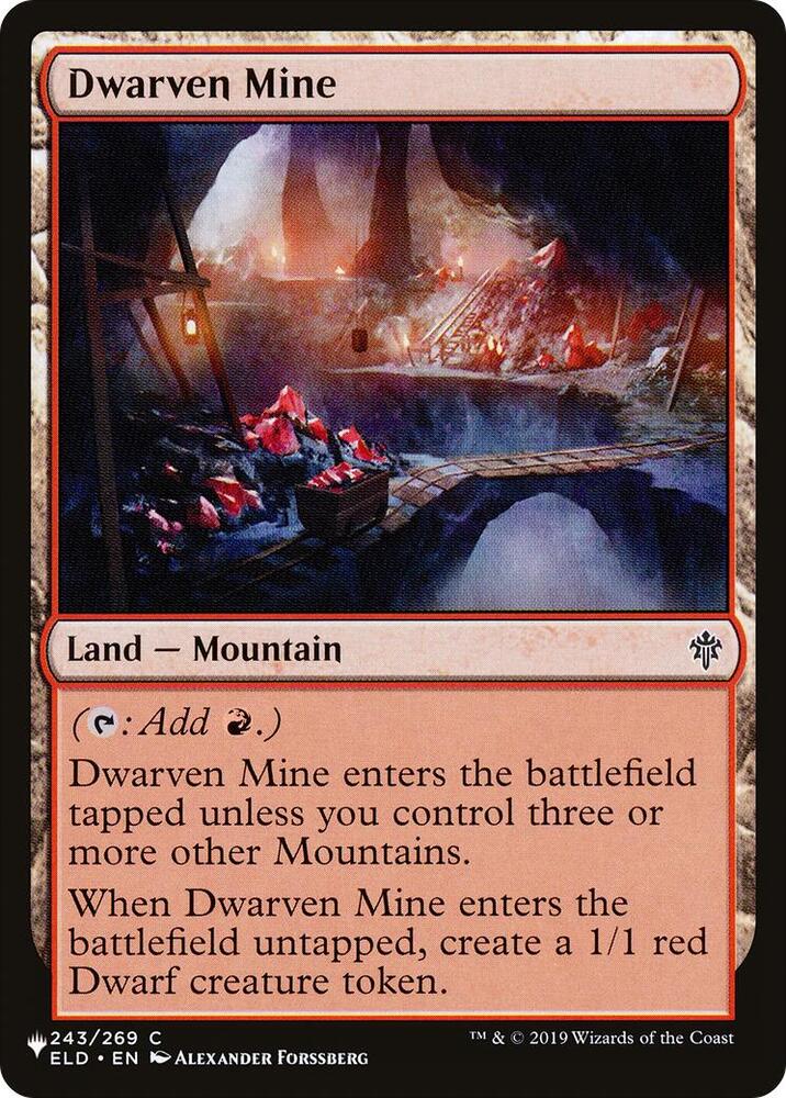 Dwarven Mine (243) [The List] | Boutique FDB TCG
