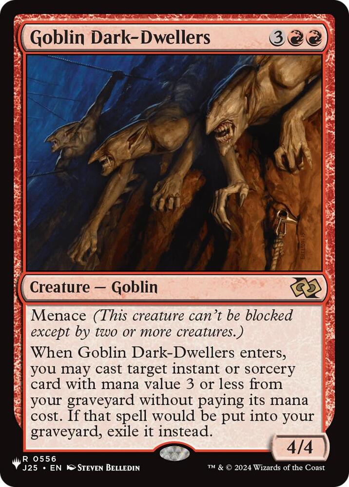 Goblin Dark-Dwellers (556) [The List] | Boutique FDB TCG