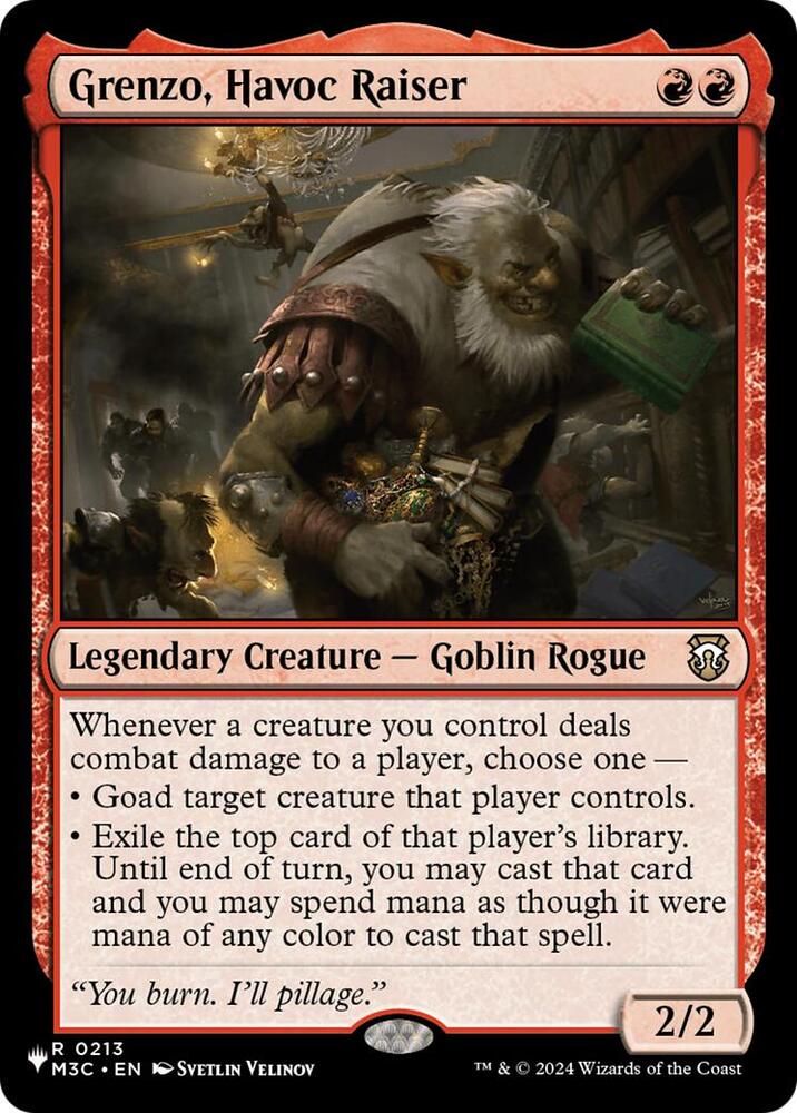 Grenzo, Havoc Raiser (213) [The List] | Boutique FDB TCG