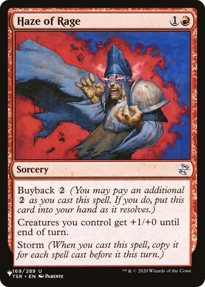 Haze of Rage (169) [The List] | Boutique FDB TCG