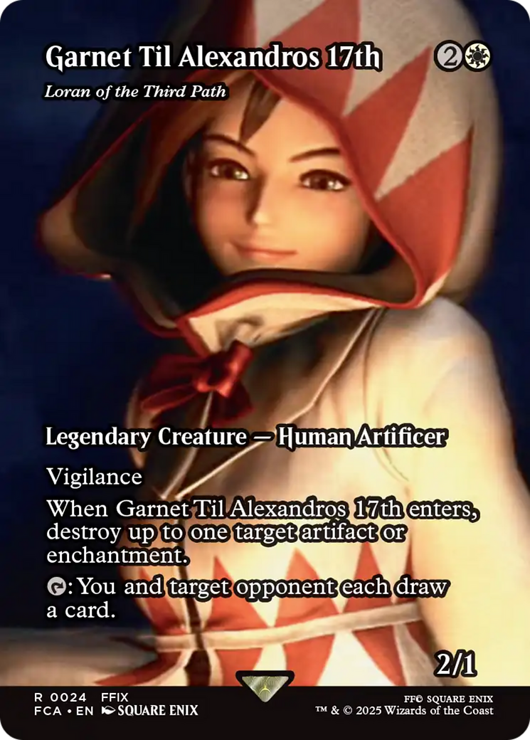 Garnet Til Alexandros 17th - Loran of the Third Path (Showcase) [FINAL FANTASY : Through the Ages] | Boutique FDB TCG