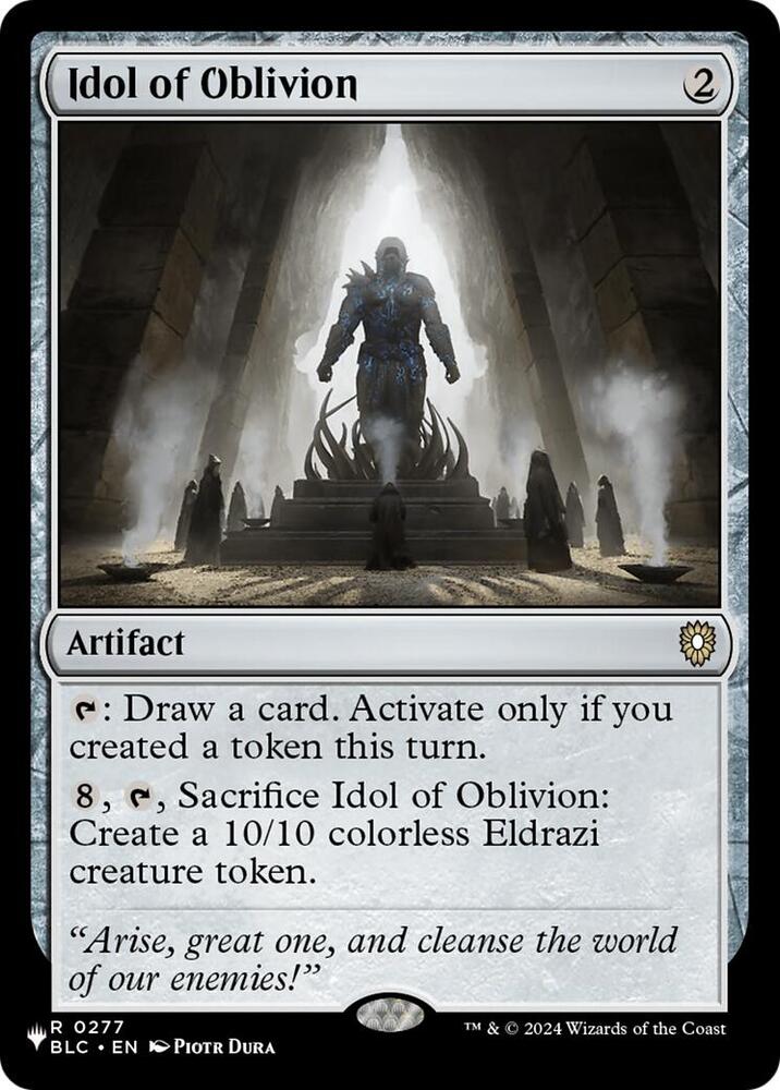 Idol of Oblivion (277) [The List] | Boutique FDB TCG
