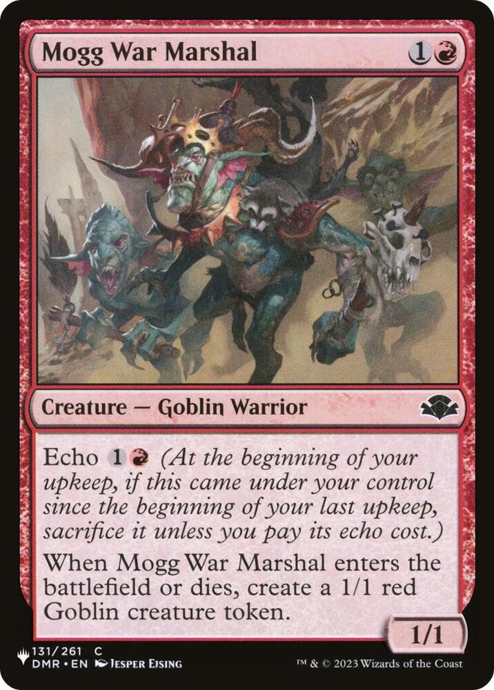 Mogg War Marshal (DMR) (131) [The List] | Boutique FDB TCG