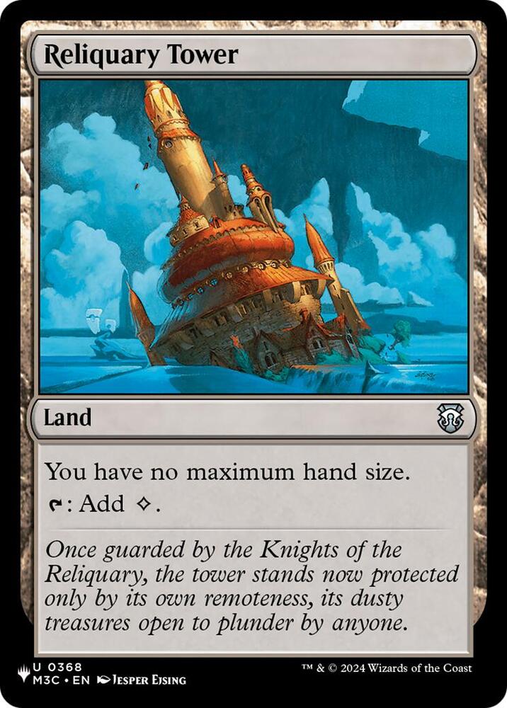 Reliquary Tower (M3C) (368) [The List] | Boutique FDB TCG