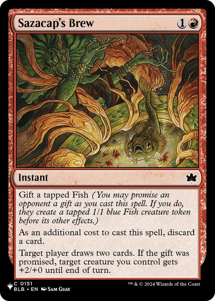 Sazacap's Brew (151) [The List] | Boutique FDB TCG