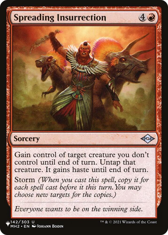 Spreading Insurrection (142) [The List] | Boutique FDB TCG
