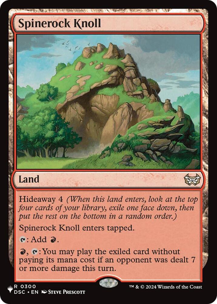 Spinerock Knoll (DSC) (300) [The List] | Boutique FDB TCG