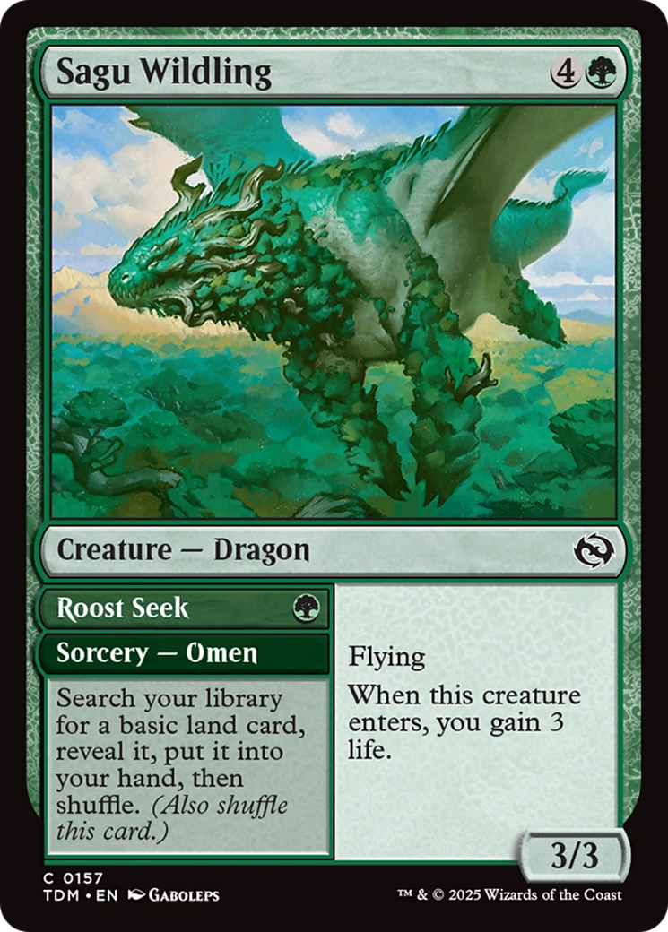 Sagu Wildling [Tarkir: Dragonstorm] | Boutique FDB TCG