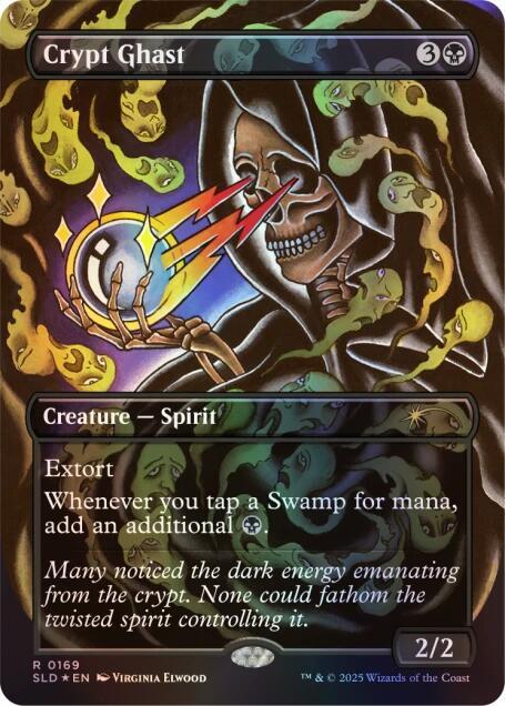 Crypt Ghast (Rainbow Foil) (169) [Secret Lair Drop] | Boutique FDB TCG
