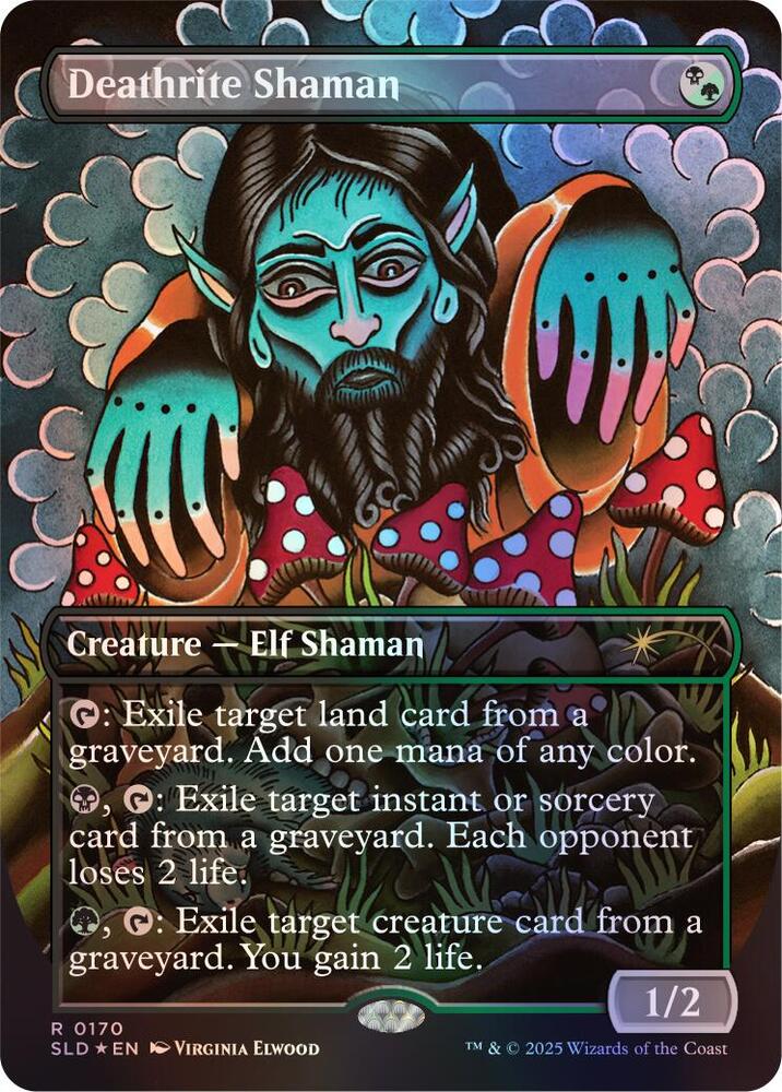 Deathrite Shaman (Rainbow Foil) (170) [Secret Lair Drop] | Boutique FDB TCG