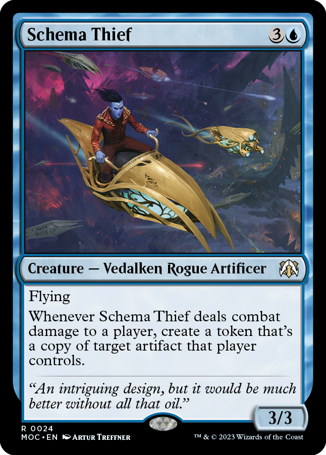 Schema Thief [March of the Machine Commander] | Boutique FDB TCG